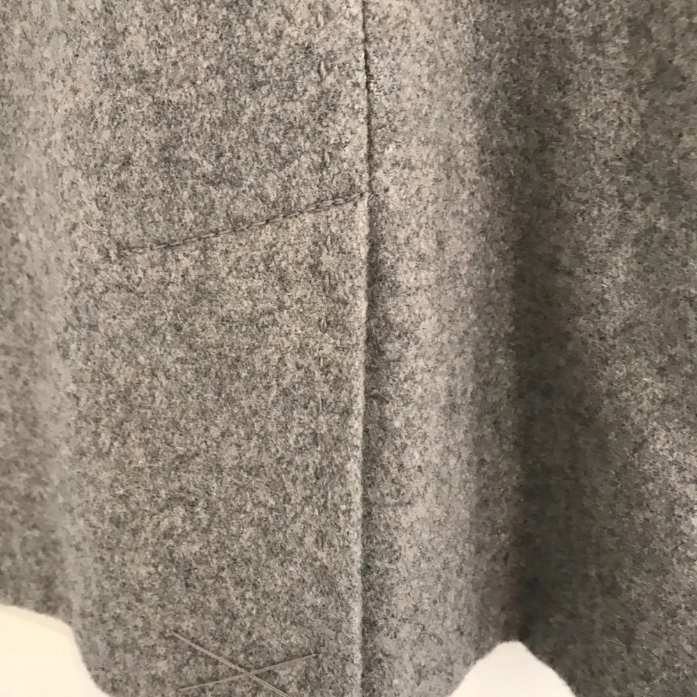 Merona Gray Pea Coat - Picture 8 of 11